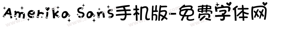 Amerika Sans手机版字体转换